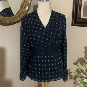 SOLD!  LOFT BY ANN TAYLOR FAUX WRAP TOP